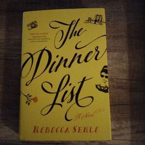 ⬇️⬇️⬇️The Dinner List  by Rebecca Serle
